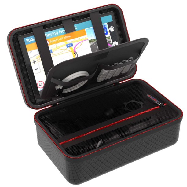 Funda de transporte Digicharge para GPS de 8 pulgadas, Garmin Drivesmart 86, RV 895, RV 890, Dezl OTR810, Dezl OTR800