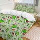 thumbnail image 2 of Whimsical Grinch Christmas Seamless Pattern 3 Pieces Duvet Cover Set Full Size Super Soft Fade Resistant Microfiber, 2 of 4