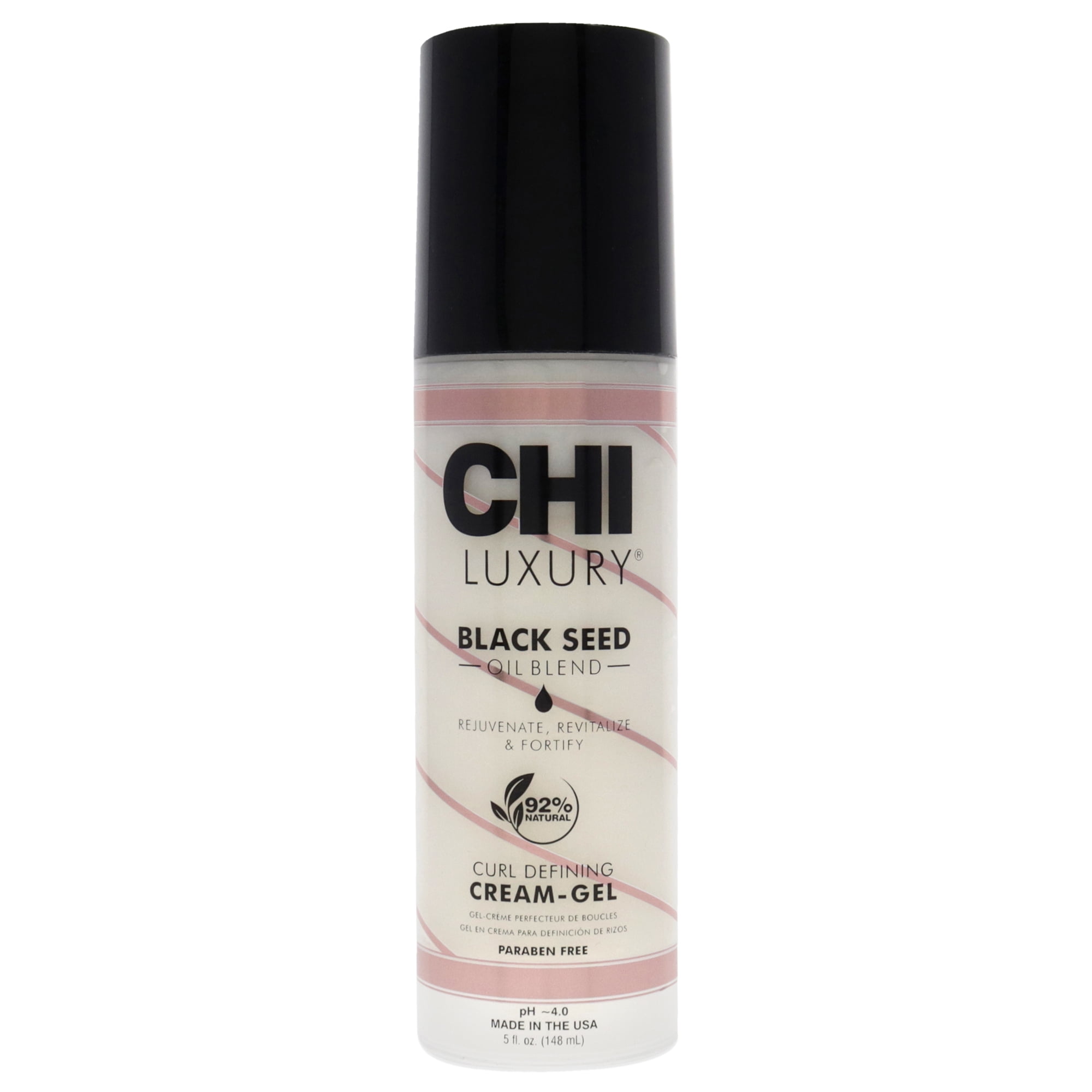 Chi - Gel En Crema De Lujo Para Definir Rizos De Aceite De Semilla Negra De Para - Crema