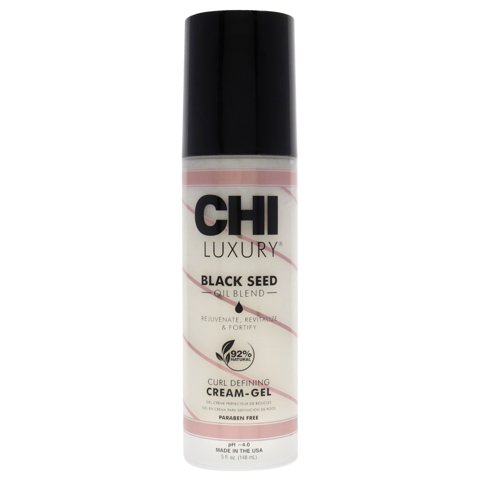 Chi - Gel En Crema De Lujo Para Definir Rizos De Aceite De Semilla Negra De Para - Crema