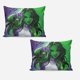 thumbnail image 2 of She Hulk 3-Piece Bedding Set For Kids Boys Girls Adult Cartoon Warm Cute Fashion Holiday Present Gift Bed Sheets, 2 of 5