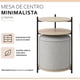 thumbnail image 2 of Mesa Centro Arrimo 3 Repisas Con Pouf Minimalist 2 En 1, 2 of 10