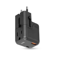 Logiix World Traveler Lite Ii 20W Pd Travel Adapter Black