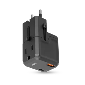 Logiix World Traveler Lite Ii 20W Pd Travel Adapter Black