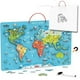 thumbnail image 1 of Juguete Madera Pizarra Magnética Mapa Mundo, 1 of 2