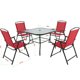 thumbnail image 5 of Juego Terraza Albany Rojo 5 Piezas, 5 of 5