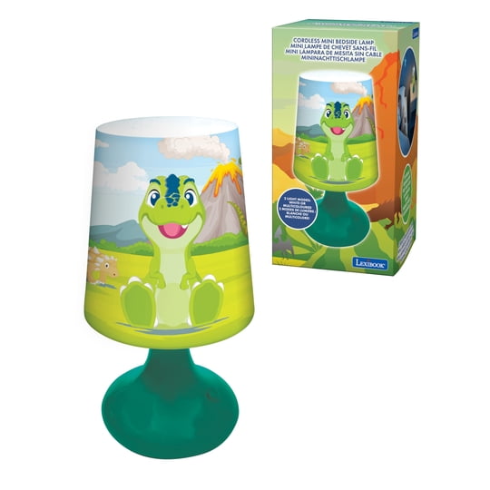 Lámpara De Noche Lexibook Sin Cables Con Dinosaurio, Verde