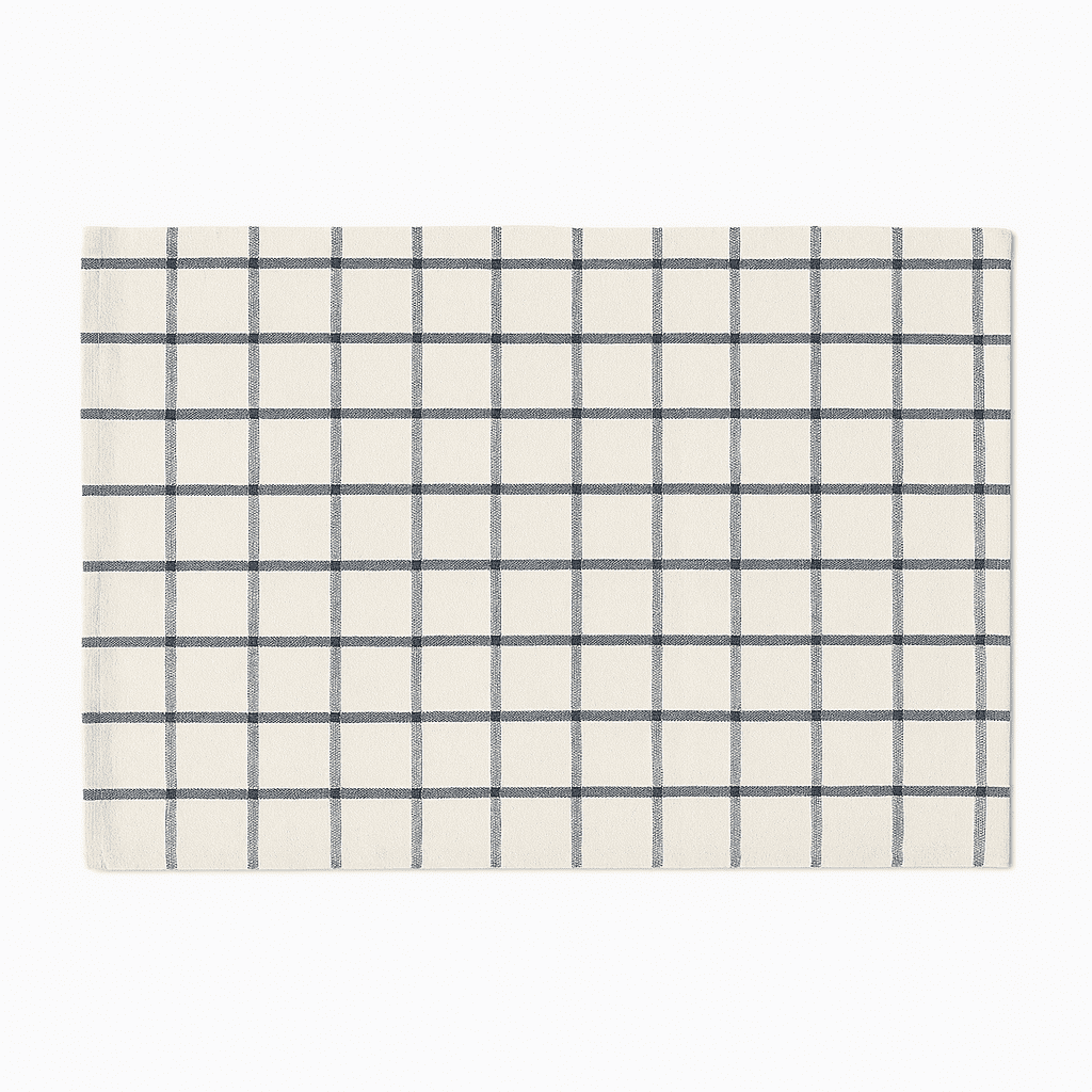 Wakeshome - Paño De Cocina Grueso 100% Algodon 40x60cm De Alta Absorción Cuadros