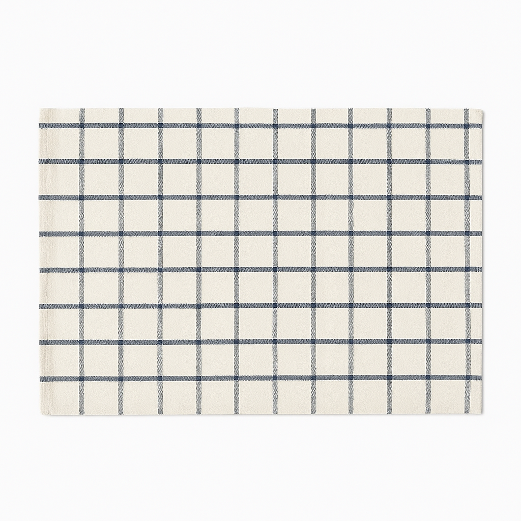 Wakeshome - Paño De Cocina Grueso 100% Algodon 40X60Cm De Alta Absorción Cuadros