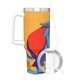 thumbnail image 3 of Alguacil Dawg Vaso aislado de acero inoxidable con asa, diseño temático, regalo para familia, amigos y fans; incluye pajita y encaja en el portavasos estándar, 40 oz, 3 of 6