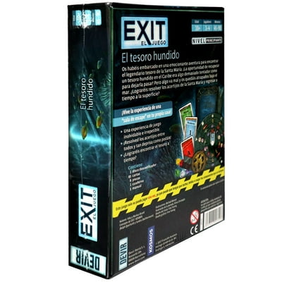 Juego De Mesa Exit El Tesoro Hundido Devir
