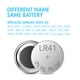 thumbnail image 4 of Batería Tenergy LR41 1.5 V, paquete de 20 celdas de botón, 4 of 6