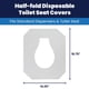 thumbnail image 4 of Fundas para asientos de inodoro Hospeco, desechables, 1000 unidades, 4 paquetes, 4 of 7