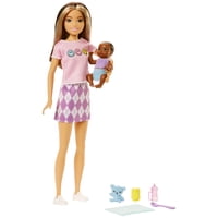 Barbie Dolls And Accessories, Skipper Doll (Cabello De Dos Tonos) Barbie -