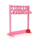 thumbnail image 3 of Handcrafted Polymer Clay Earring Stand: Acrylic Hanger Shape Tabletop Display Holder, 3 of 4