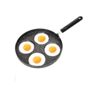 Genérico - Sartén Para Tortillas Con 4 Agujeros, Antiadherente