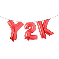 Set De Globos De Fiesta Ruiansi Y2K De Papel Aluminio De 40 Cm