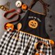 thumbnail image 3 of Delantal de cocina DII Happy Halloween Goth Style Spooky, 3 of 7