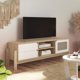 thumbnail image 4 of Rack Tv 65 Pulgadas Natural - Blanco, 4 of 6