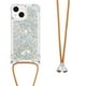 thumbnail image 1 of Funda FOXDOCK para iPhone 15 con Cuerda Ajustable, Brillo Líquido, Protección Antigolpes y Lente – Ideal para Regalo, 1 of 6