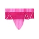 thumbnail image 4 of INSPIRE CHIC Bufandas de Chifón Plisado para Mujeres, Ribete de Color en Contraste, Pañuelo de Gasa Semitransparente y Elástico para el Cuello 43.3x19.7" Rosa Fucsia, 4 of 5