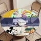 thumbnail image 5 of Mantel Ajustado Redondo Desmarcar Impermeable Temático 150 cm, 5 of 6
