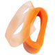 thumbnail image 3 of 50 yardas 2 pulgadas de ancho poliéster crin de caballo trenza naranja amarillo, 3 of 5