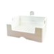 thumbnail image 2 of Caja De Arena Para Conejos, Bandeja De Arena Para Animales Pequeños Para Cobayas, Hurones, Chinchillas, 2 of 5