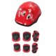 thumbnail image 2 of Ni?os Codo Rodilla Mu?eca Protectora Almohadillas Protección Equipo De Seguridad Skate Bike Red 7Pcs, 2 of 5