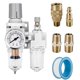 thumbnail image 1 of Lubricador regulador de filtro de aire comprimido NANPU 1/4 NPT, 1 of 7