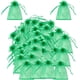 thumbnail image 3 of 100 bolsas protectoras para pomelo, malla con cordón para jardín, para verduras, 138 cm, color verde, 3 of 6
