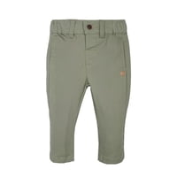 Pillin - Pantalón Bebé Niño Gabardina Elasticado Verde