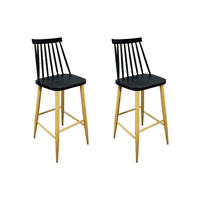 Alaia Home - Pack 2 Taburetes Bar Nórdico Windsor