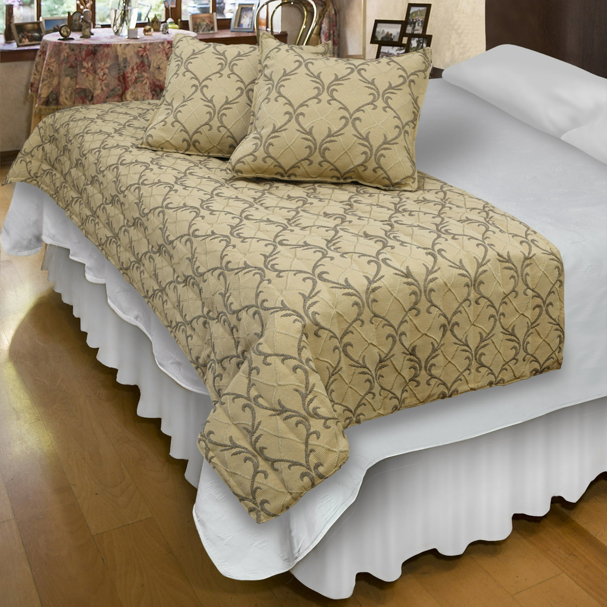 Mallorca - Piecera Con Fundas Sk Barroco Beige Reversible