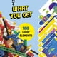 thumbnail image 2 of Kit de actividades Klutz Lego Gravity Drop con laberinto de mármol de 45 cm de altura, 2 of 6