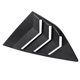thumbnail image 1 of Ventilación De Persianas Laterales De Ventana ABS De 2 Piezas Para Ford Focus ST RS MK3 Hatchback, 1 of 5