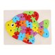 thumbnail image 2 of Abc Letra Rompecabezas De Madera Montessori Animal Letras Bloque Juguetes Para Niños Niñas Peces, 2 of 5