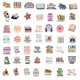 thumbnail image 5 of FYFDLLTF 50 pegatinas impermeables inspiradoras de libros, 5 of 7