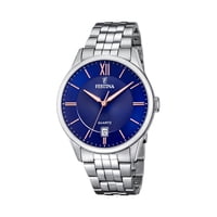 Reloj F20425/5 Festina Azul Hombre Acero Clásico