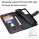 thumbnail image 4 of Funda con Cremallera para Samsung Galaxy S21 Plus 5G, Carcasa Cartera de Cuero PU con Soporte y Tarjetero, 4 of 6