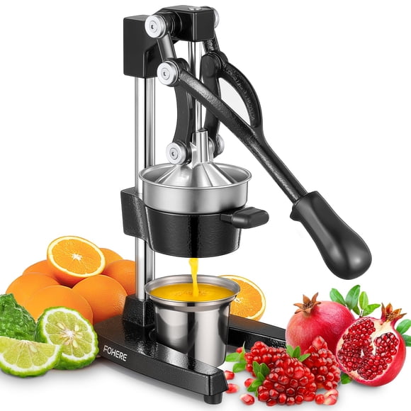 Exprimidor de cítricos FOHERE, naranja y limón, hierro fundido
