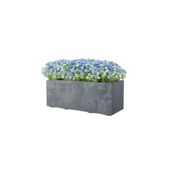 JARDINERA DEROMA 60X25cm CEMENTO