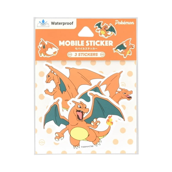 Set de pegatinas Gourmandise Pokémon Charizard POKE-950A Impermeables