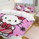 thumbnail image 2 of Gandy Cane Cutie Hello Kitty 3 Pieces Duvet Cover Set Full Size Super Soft Fade Resistant Microfiber, 2 of 4