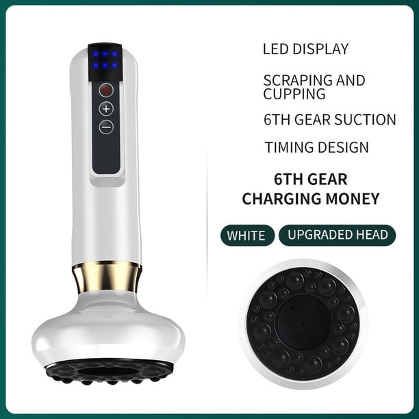 Rejuvenate Your Skin with Electric Cupping Massager Vacuum Suction Cup GuaSha and Infrared Heat Massager!
