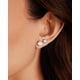 thumbnail image 3 of Pendientes PAVOI de acero inoxidable chapados en oro amarillo de 14 quilates, 3 of 6