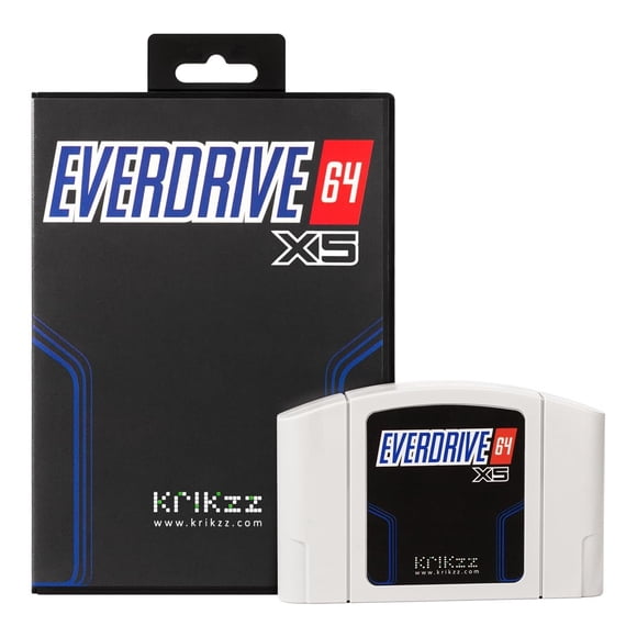 Cartucho de Juego EVERDRIVE 64 X5 N64 PAL NTSC Micro SD