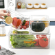 thumbnail image 2 of Organizador refrigerador 7 contenedores, transparente, 2 of 3