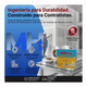 thumbnail image 4 of Esquinero Metalico Juntas Corner Plac 5cm X 30mt Inoxcrom, 4 of 5