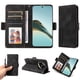 thumbnail image 2 of Carcasa FOXDOCK Realme 12 Pro Plus de cuero PU, diseño acolchado clásico, protección contra caídas y rayones, 2 of 5